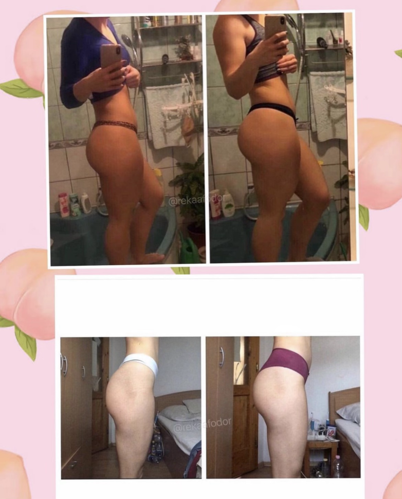 Réka Fitness átalakulás 1